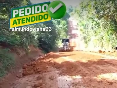 Pedido do vereador Adriano Gomes garante melhorias em estrada na região da Bacia Leiteira