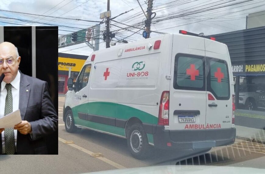 Nepotismo Cruzado: Empresa de irmão de deputado federal, a UNI SOS, agrava a crise na licitação das ambulâncias da SESAU