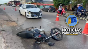 MOTOCICLISTA É ARREMESSADO APÓS ACIDENTE GRAVE NA AVENIDA&hellip;