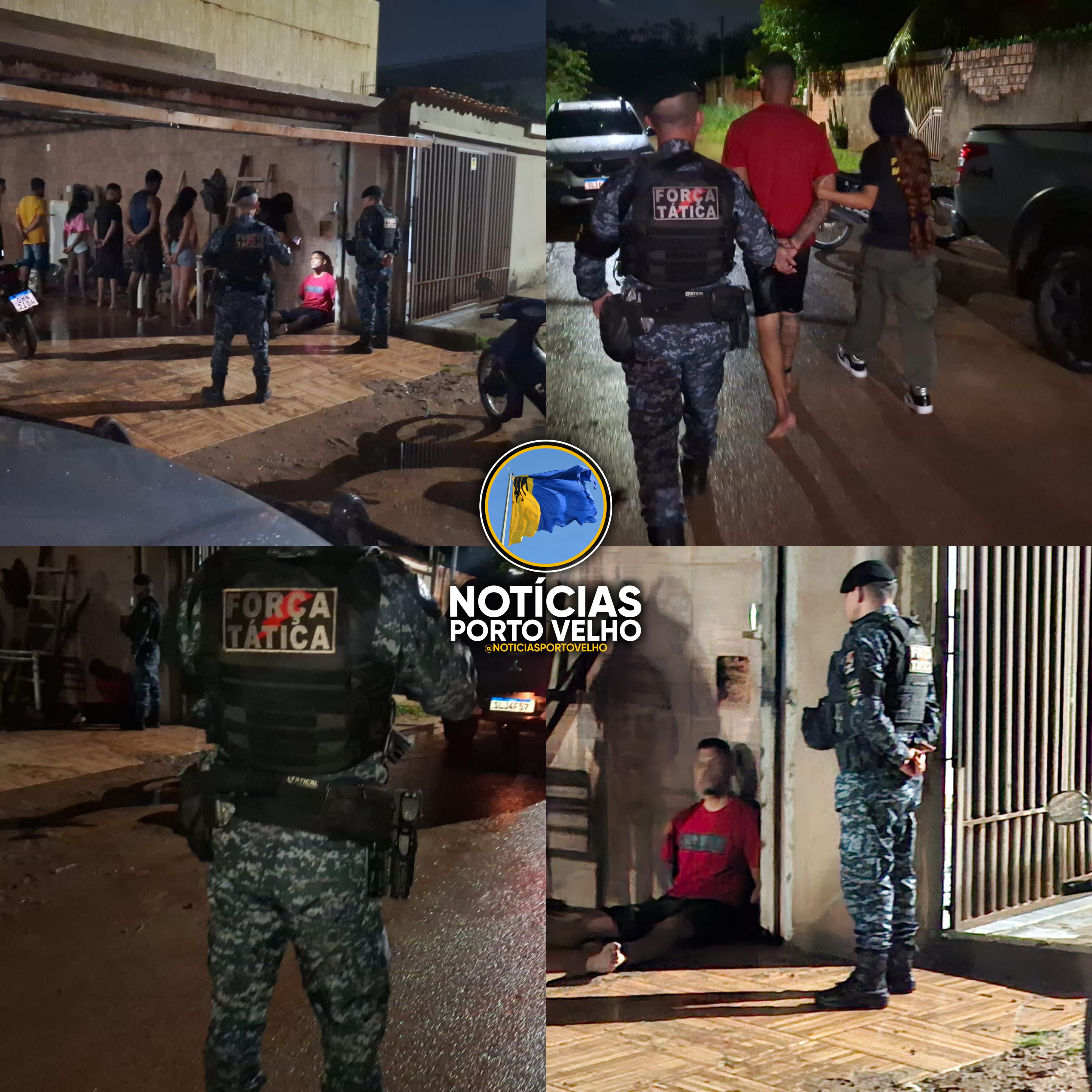 ‘KANON DO CV’ É PRESO EM PORTO VELHO DURANTE AÇÃO INTEGRADA DAS FORÇAS DE SEGURANÇA