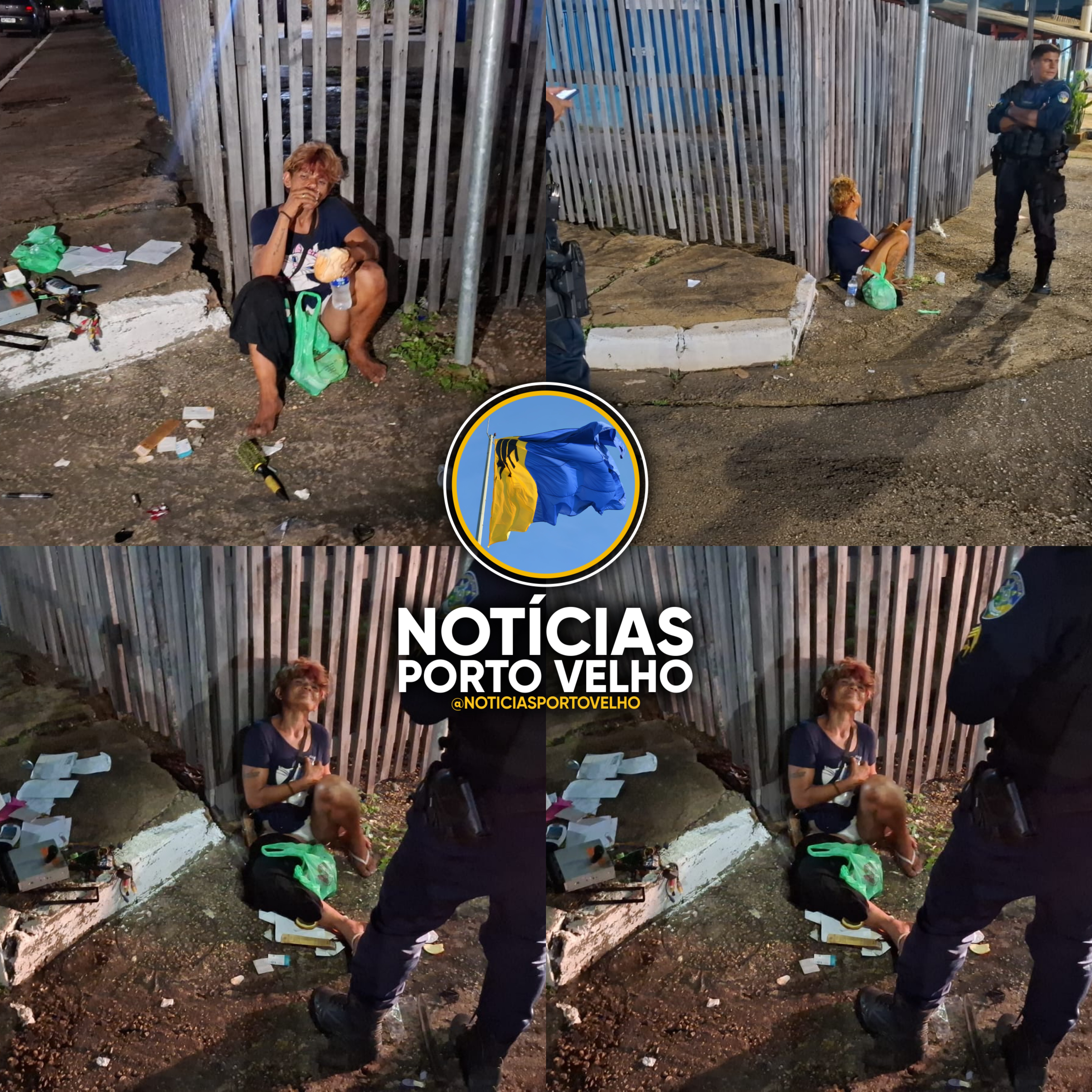 MULHER É PRESA APÓS INVADIR E FURTAR PERTENCES DE VEÍCULO NA REGIÃO CENTRAL DE PORTO VELHOPorto Velho, RO