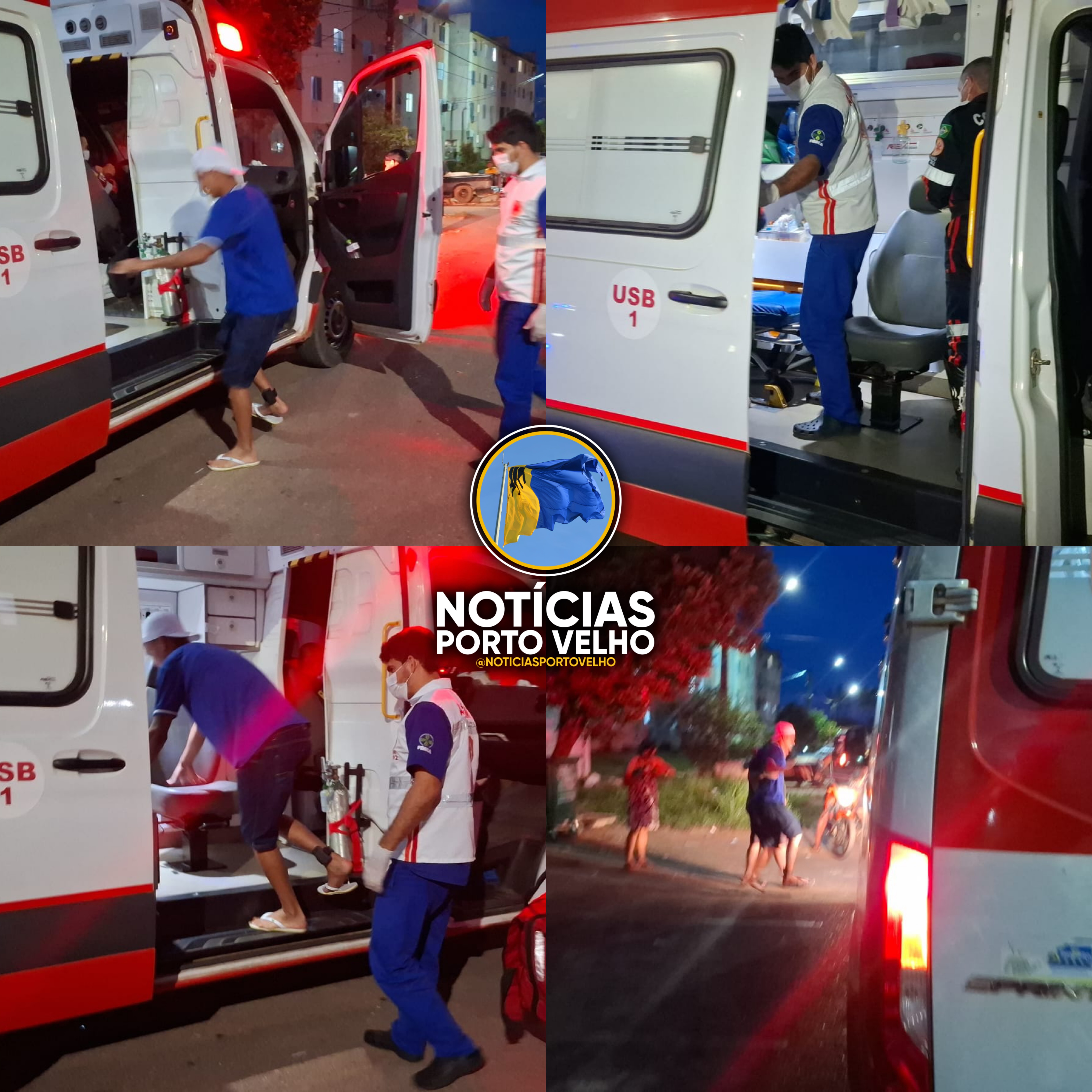 HOMEM MONITORADO POR TORNOZELEIRA FICA FERIDO NO JOELHO APÓS DISCUSSÃO COM A ESPOSA