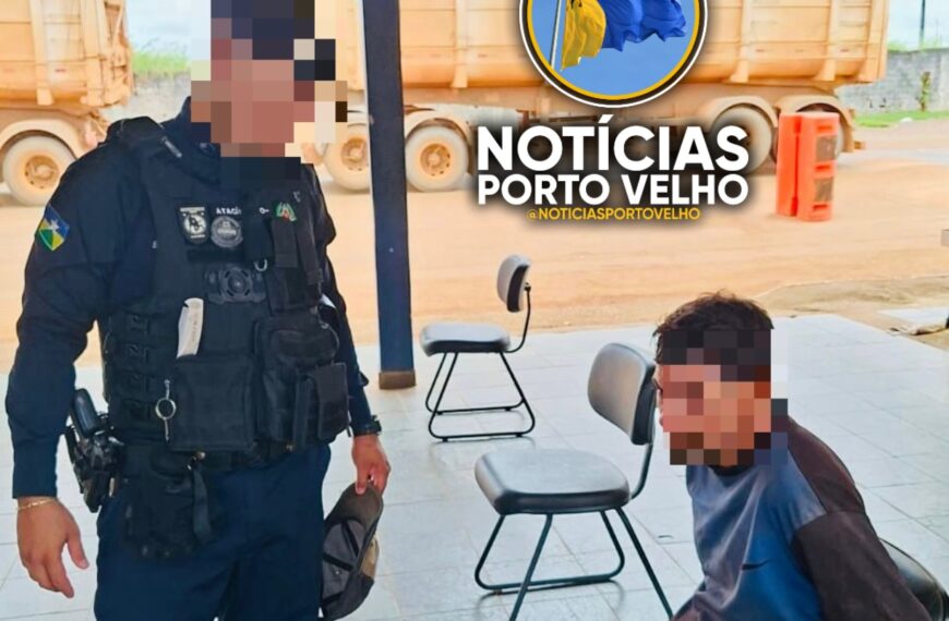 FORAGIDO DE ALTA PERICULOSIDADE É RECAPTURADO NA BR-364 APÓS FUGA DO PRESÍDIO URSO BRANCO PELA EQUIPE DO SGT ATALÍCIO