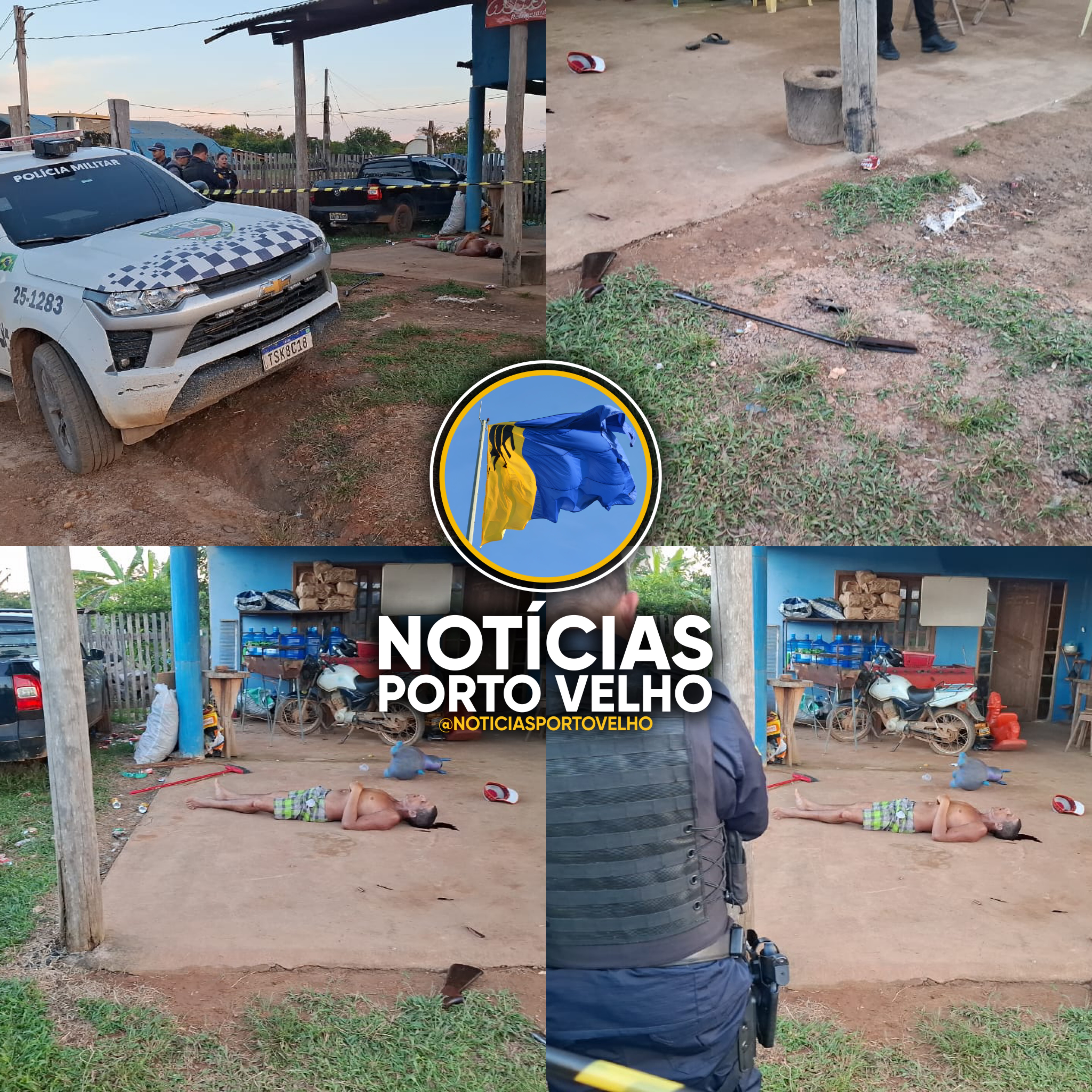 HOMEM MORRE APÓS CONFUSÃO EM BAR NA BR-319, SENTIDO HUMAITÁ, NA TARDE DESTE SÁBADO