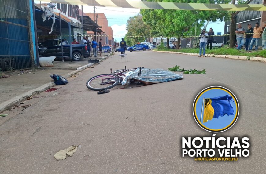 Homem é executado a tiros na zona Leste de Porto Velho