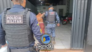 FORÇA TÁTICA DO 5º BATALHÃO PRENDE SUSPEITO COM&hellip;