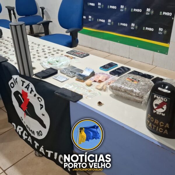 OPERAÇÃO NA ZONA SUL TERMINA COM CINCO PRESOS, MAIS DE 100 PORÇÕES DE DROGAS E DOIS TABLETES DE MACONHA APREENDIDOS&hellip;