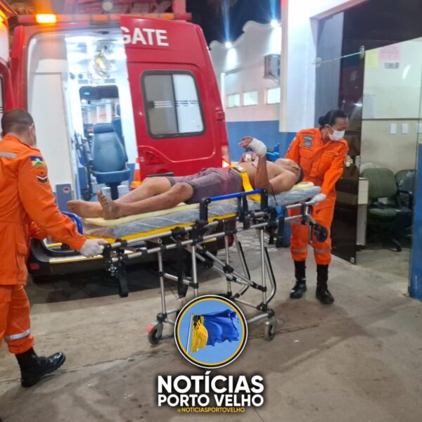 ATAQUE A TIROS DEIXA HOMEM FERIDO NA BR-319, EM PORTO VELHO