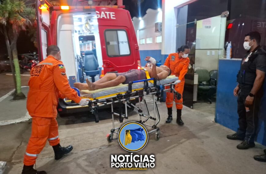 ATAQUE A TIROS DEIXA HOMEM FERIDO NA BR-319, EM PORTO VELHO
