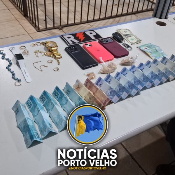 “R2 DO CV”, DE 33 ANOS, APONTADO COMO LIDERANÇA, É PRESO APÓS PERSEGUIÇÃO EM PORTO VELHO