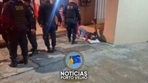 Filho ameaça mãe com faca e é baleado&hellip;