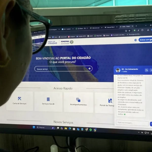 Assistente virtual “Rô” ultrapassa 9 mil interações e amplia acesso a serviços digitais em Rondônia