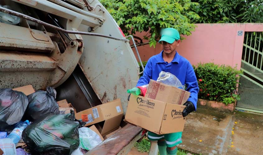 Nova empresa assume coleta de lixo em PORTO VELHO