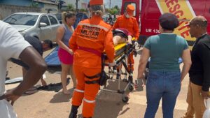 Colisão Violenta na Alexandre Guimarães: Moto é Arrastada&hellip;