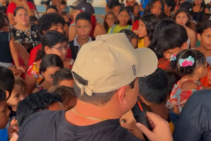 Vereador Edimilson Dourado participa de ação de Páscoa&hellip;