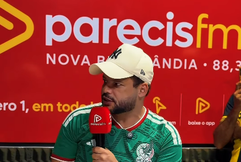 Deputado Edevaldo Neves destaca apoio à EXPOBRAS durante entrevista em Nova Brasilândia