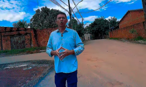 Vereador Pedro Geovar acompanha chegada do asfalto e cobra melhorias no Monte Sinai