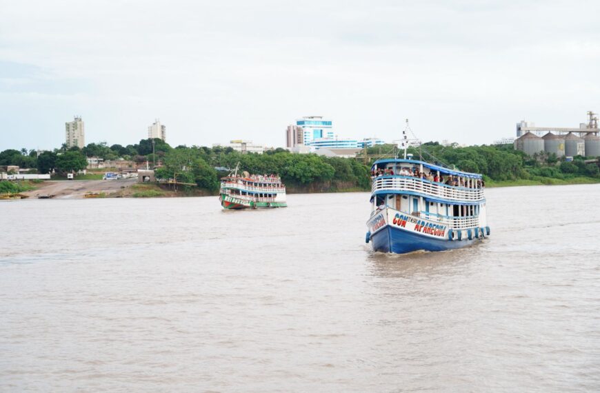 Passeio de barco no rio Madeira une lazer, cultura e geração de renda em Porto Velho