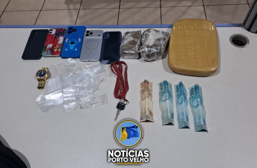 IRMÃOS SÃO PRESOS POR TRÁFICO NO TUCUMANZAL; UM É CONHECIDO COMO “CHURRASCO”