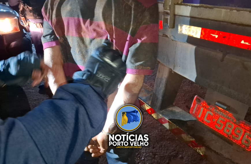 PERSEGUIÇÃO POLICIAL TERMINA COM HOMEM PRESO E SIMULACRO APREENDIDO NA ZONA LESTE DE PORTO VELHO
