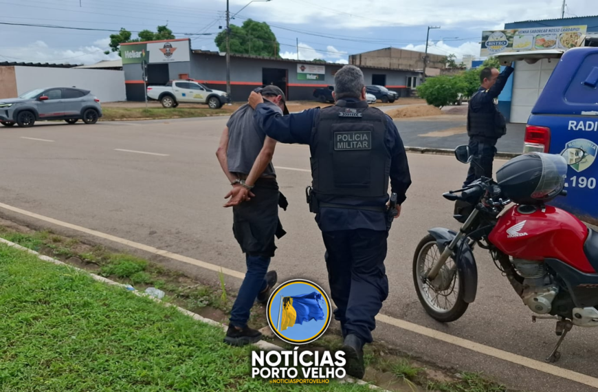 Tentativa de Furto Choca Bairro Nova Porto Velho: Ladrão é Preso Tentando Levar Bicicleta de Papelaria