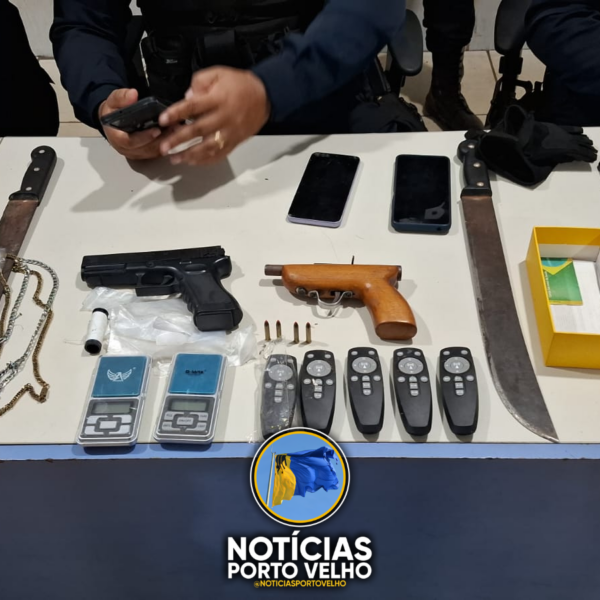 Facção planejava roubo e morte de empresário em Jaci-Paraná, mas polícia age rápido e apreende menores