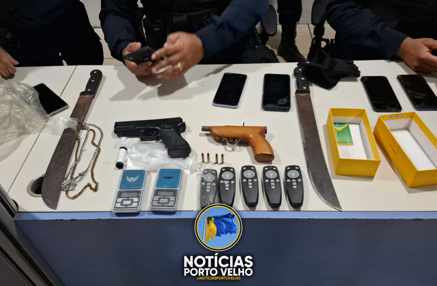 Facção planejava roubo e morte de empresário em Jaci-Paraná, mas polícia age rápido e apreende menores