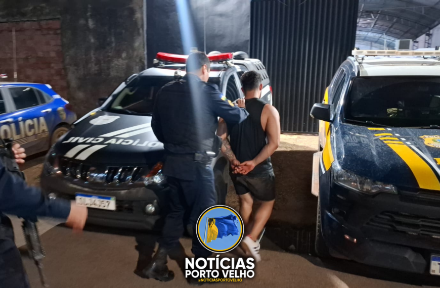 Suspeito é preso ao tentar vender computadores furtados da Prefeitura em supermercado de Porto Velho