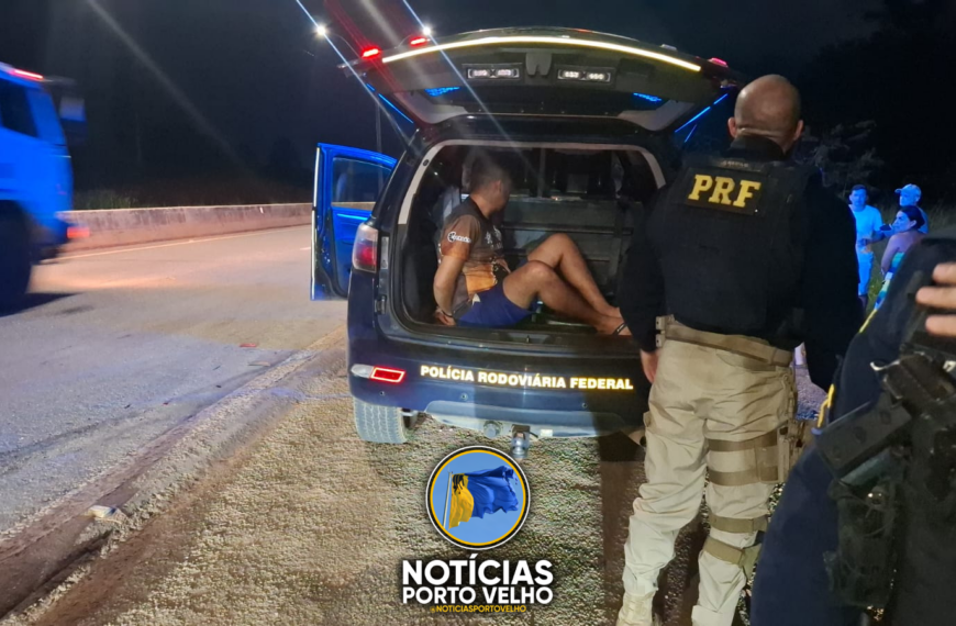 MOTORISTA EMBRIAGADO É PRESO APÓS ATINGIR POLICIAL MILITAR NA BR-364
