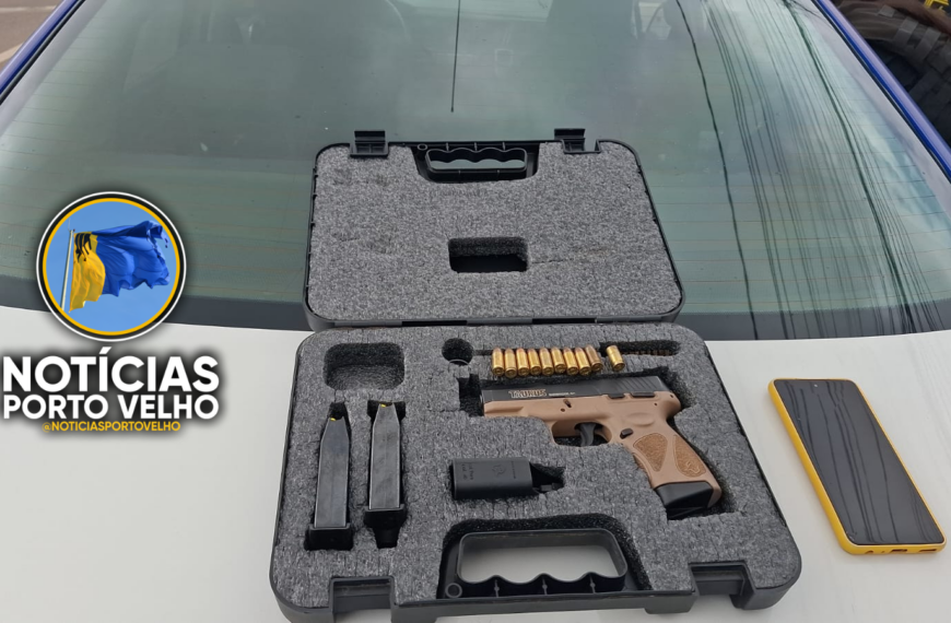 TAXISTA DE 36 ANOS SOFRE TENTATIVA DE ROUBO, REAGE E TOMA ARMA DE CRIMINOSOS NA AVENIDA FARQUAR, REGIÃO CENTRAL DE Porto Velho