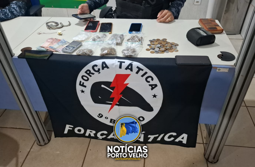 Operação policial desarticula ponto de tráfico&hellip;