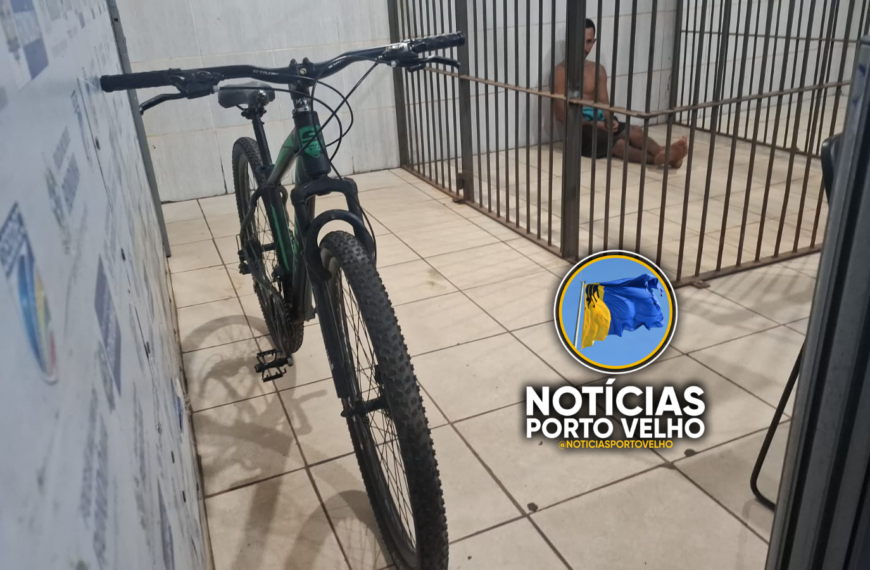 SUSPEITO DE FURTO É PRESO APÓS PERSEGUIÇÃO E AGRESSÃO POR POPULARES EM PORTO VELHO