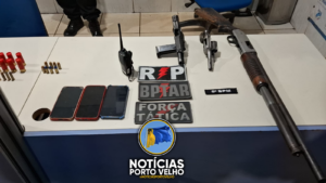 Cinco presos após perseguição e troca de tiros;&hellip;