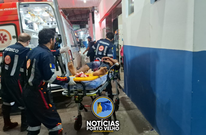 HOMEM DE 27 ANOS É BALEADO&hellip;