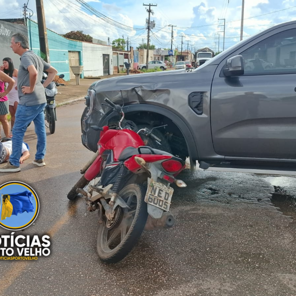 GRAVE ACIDENTE NA AVENIDA ALEXANDRE GUIMARÃES COM A RUA ANANIAS FERREIRA DE ANDRADE, NA ZONA LESTE DE Porto Velho, DEIXA&hellip;