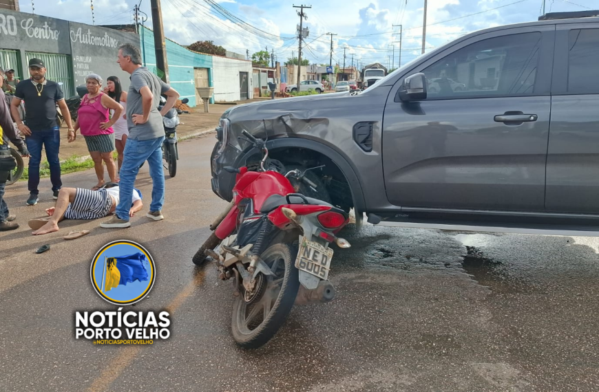 GRAVE ACIDENTE NA AVENIDA ALEXANDRE GUIMARÃES COM A RUA ANANIAS FERREIRA DE ANDRADE, NA ZONA LESTE DE Porto Velho, DEIXA&hellip;
