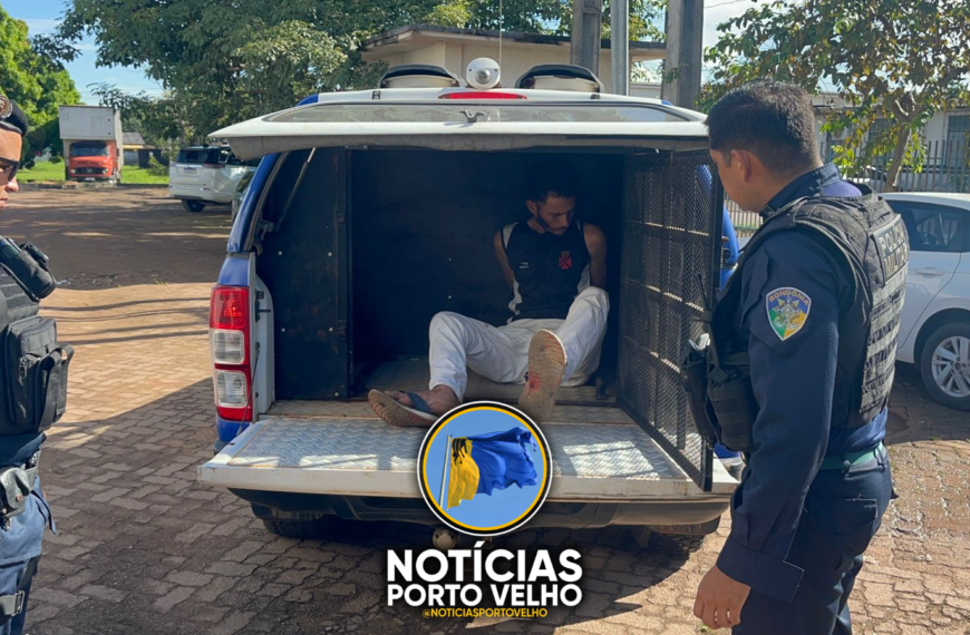 Foragido com tornozeleira é preso após tentar enganar polícia com nome falso em área crítica da capital