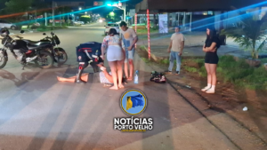 Acidente entre moto de aluguel e veículo elétrico&hellip;