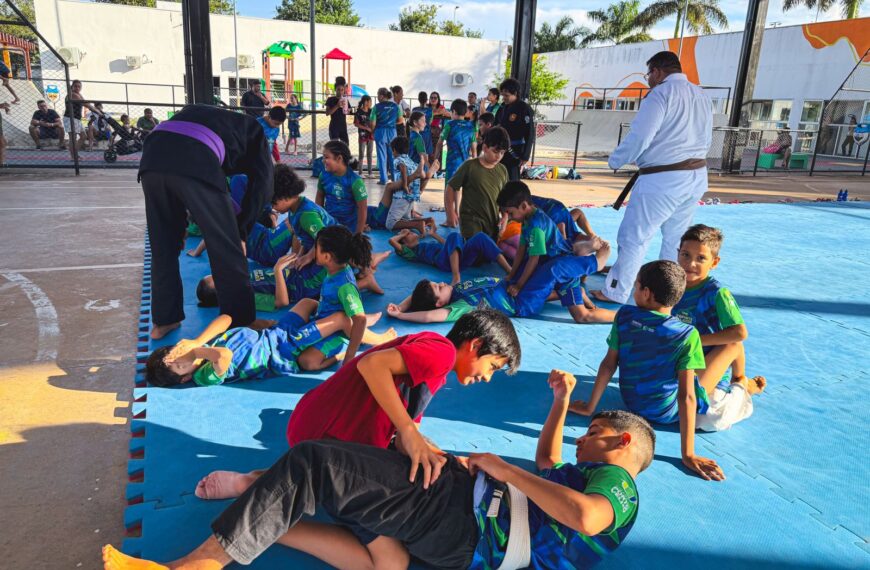 Jiu-jitsu transforma rotina de crianças e fortalece vínculos em Porto Velho
