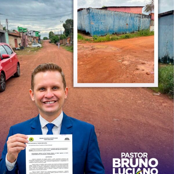 APÓS OUVIR MORADORES, VEREADOR PASTOR BRUNO LUCIANO SOLICITA PAVIMENTAÇÃO PARA TRECHO ESQUECIDO NO BAIRRO IGARAPÉ