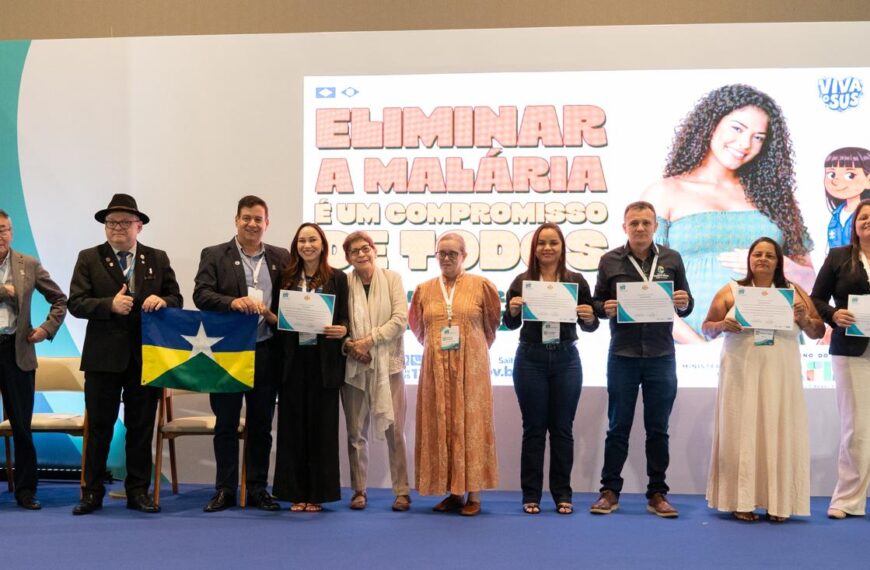Porto Velho recebe selo nacional por boas práticas no combate à malária