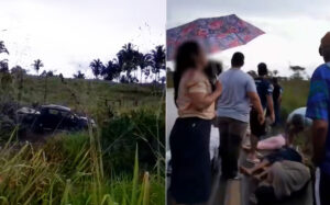 Tragédia na BR-364: capotamento deixa criança e jovem&hellip;