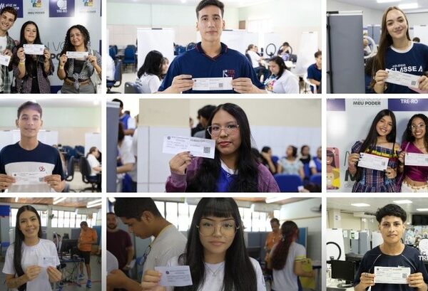 Rondônia lidera ranking nacional de jovens eleitores entre 16 e 17 anos