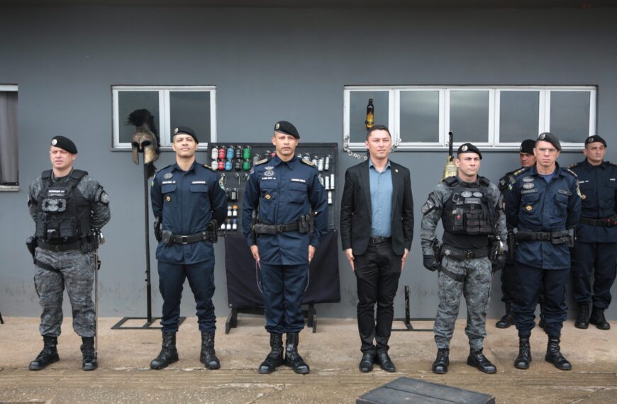 Batalhão de Choque da PM de Rondônia tem novo comandante