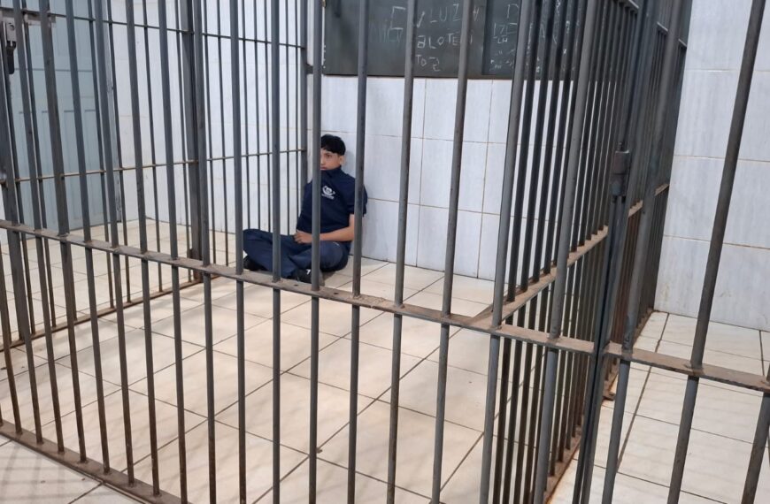 VIOLÊNCIA EM ESCOLA: PATRULHA ESCOLAR APREENDE ALUNO APÓS ATAQUE A FACADAS EM COLÉGIO NO CENTRO DE PORTO VELHO