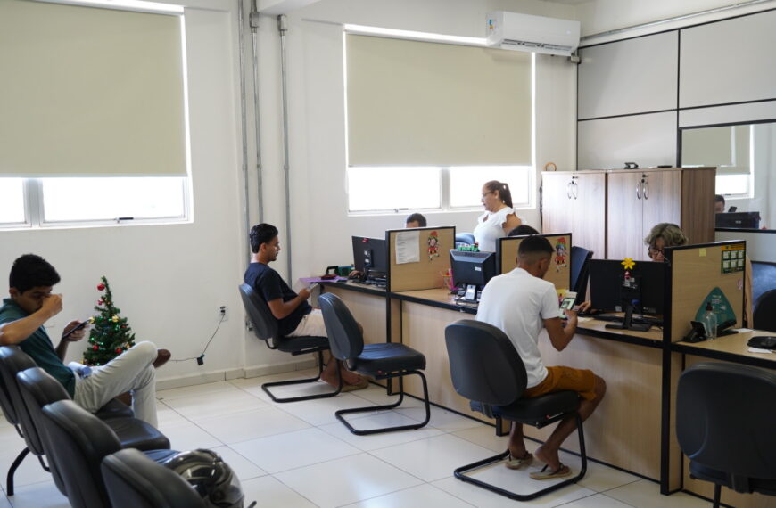 Sine Municipal oferece mais de 50 vagas de emprego em Porto Velho para diversos níveis de escolaridade