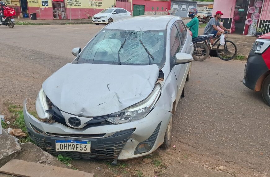 MOTOCICLISTA AVANÇA PREFERENCIAL E FICA GRAVEMENTE&hellip;