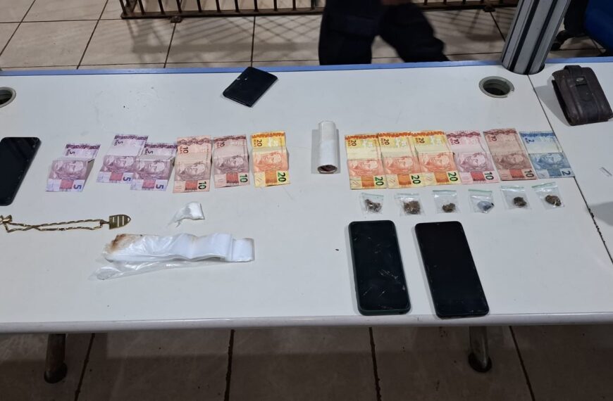 Dupla é presa por tráfico de&hellip;