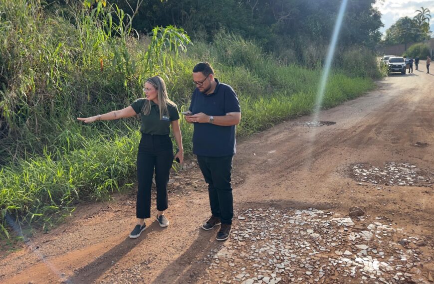 Sofia Andrade cobra operação tapa-buraco urgente no bairro Nova Esperança em Porto Velho