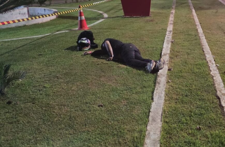 MOTOCICLISTA MORRE EM GRAVE ACIDENTE NA AVENIDA MAMORÉ EM PORTO VELHO
